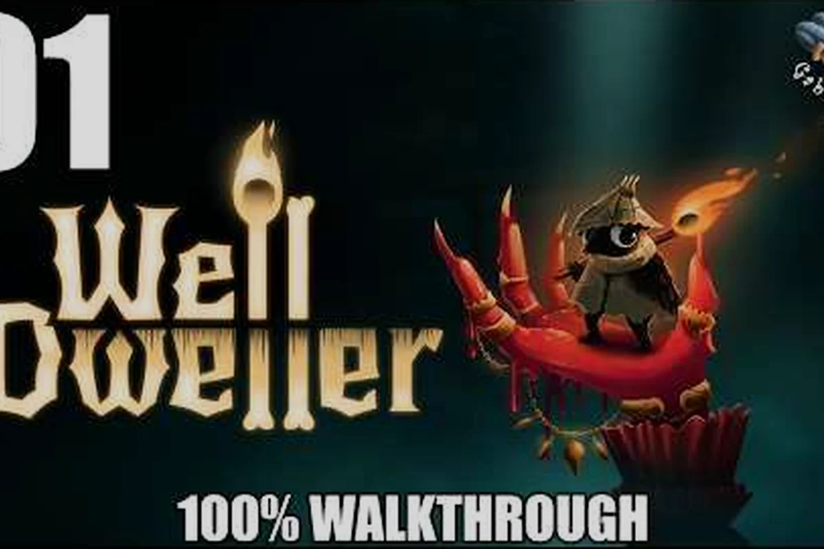 Well Dweller Walkthrough Part 1: First Boss & Early Map